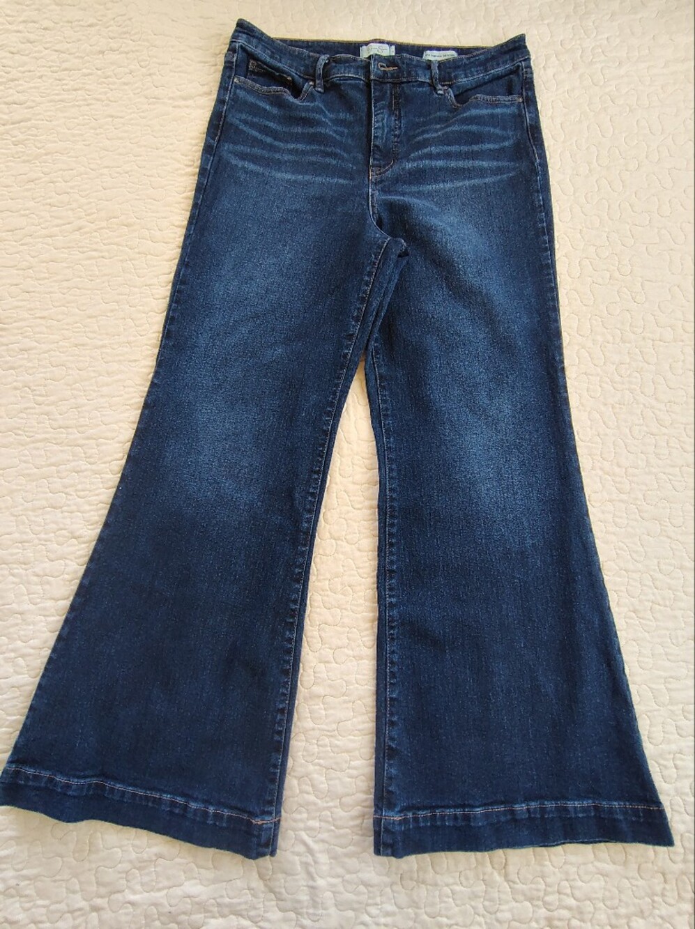 Jessica Simpson True Love Wide Leg Trouser Jeans Size 31 High Rise
